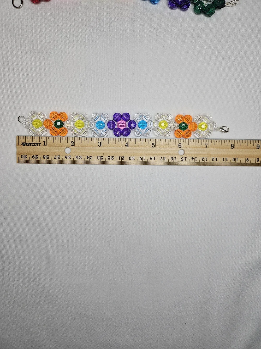 Handmade Beaded Bracelet | Colorful Flower Bracelet | Choose Your Design
